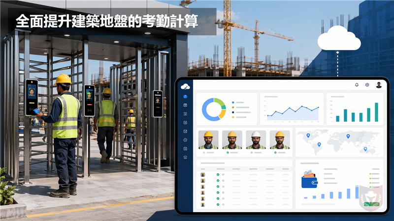 智慧工地必備：CIC合規考勤與閘機方案全面解析