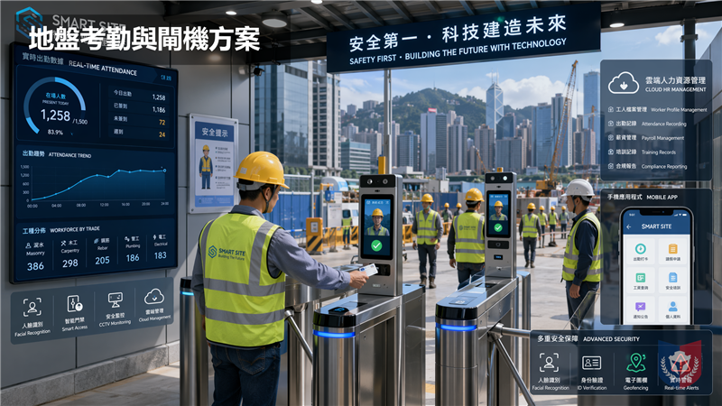 香港建造業議會合規新趨勢：智能考勤系統如何革新工地管理與薪酬計算