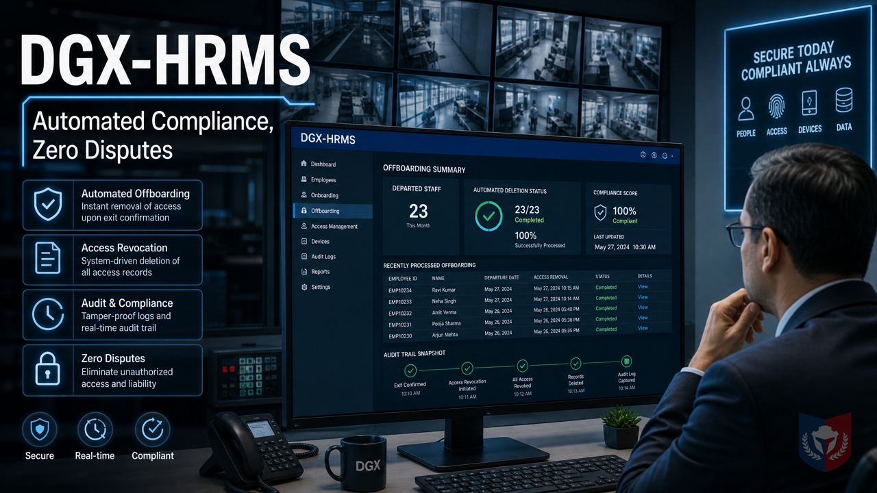 管理人員抗拒手動刪除考勤紀錄？DGX-HRMS自動化系統助你輕鬆合規，遠離爭議