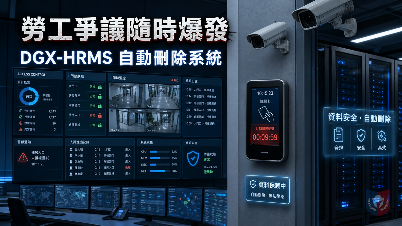 勞工爭議隨時爆發　門禁紀錄未刪除成計時炸彈