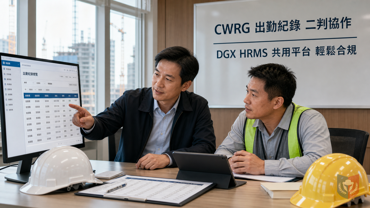 CWRG註冊卡檔案新規下 地盤二判考勤管理點樣補位？DGX HRMS助大盤二判共用平臺